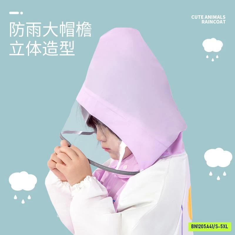ÁO MƯA VỊT DONAL TÍM