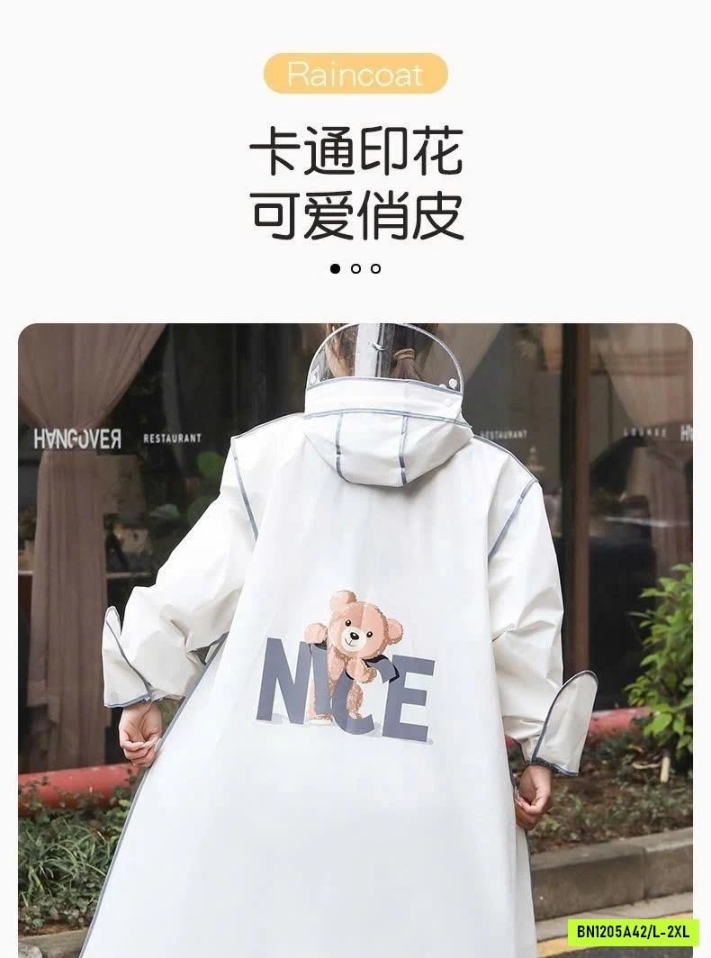 ÁO MƯA THỜI TRANG GẤU NICE