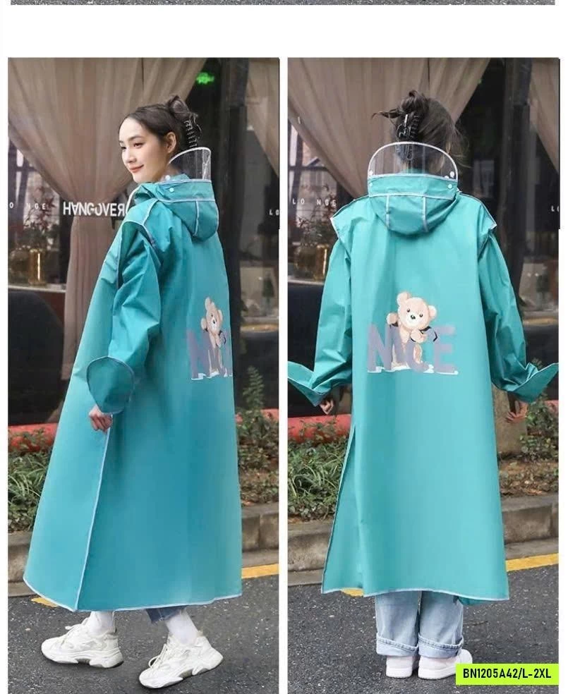 ÁO MƯA THỜI TRANG GẤU NICE