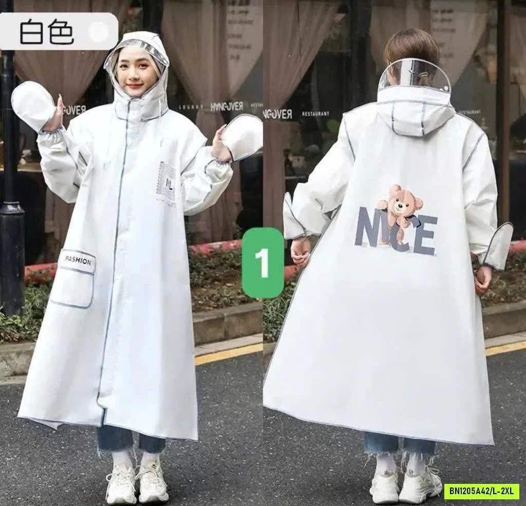 ÁO MƯA THỜI TRANG GẤU NICE