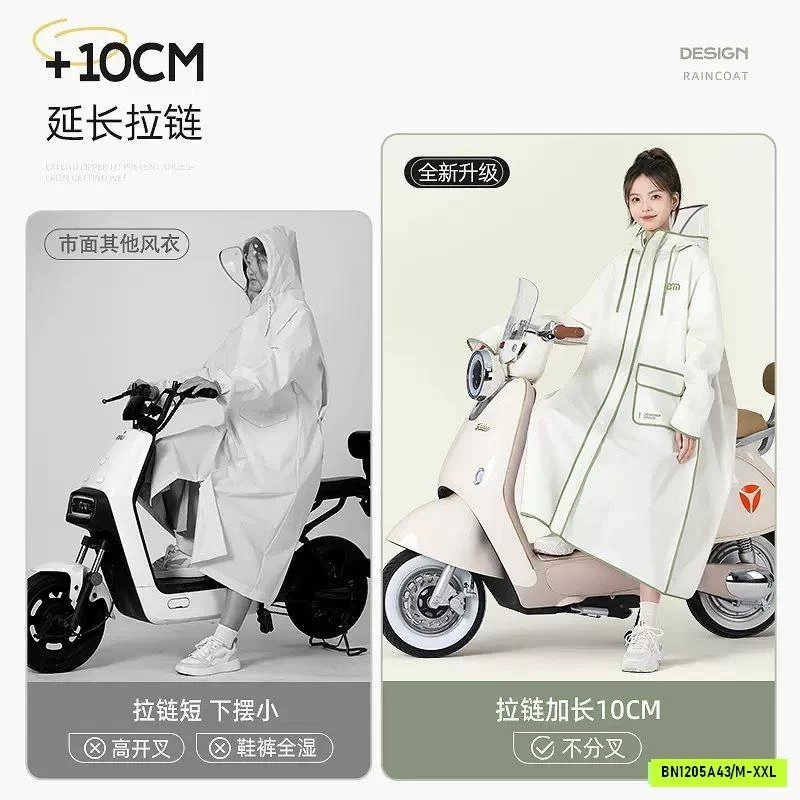 ÁO MƯA ĐƠN PHỐI MÀU VIỀN NỮ