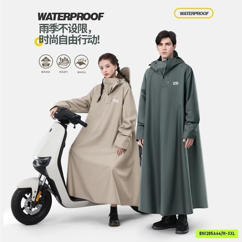 ÁO MƯA ĐƠN DÁNG DÀI CAO CẤP NAM NỮ