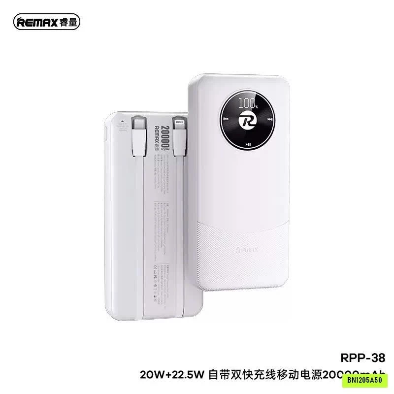SẠC DỰ PHÒNG SIÊU NHẸ REMAX RPP-38