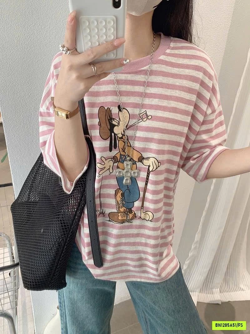 ÁO THUN KẺ SCOOPYDU