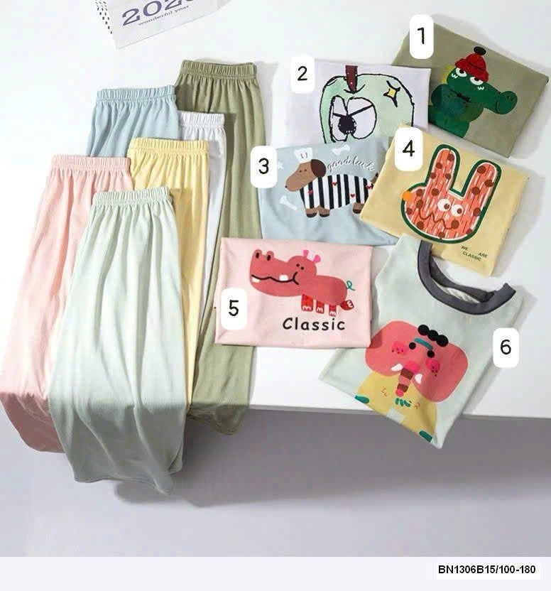 BỘ THUN LẠNH HOẠT HÌNH NGỘ NGHĨNH