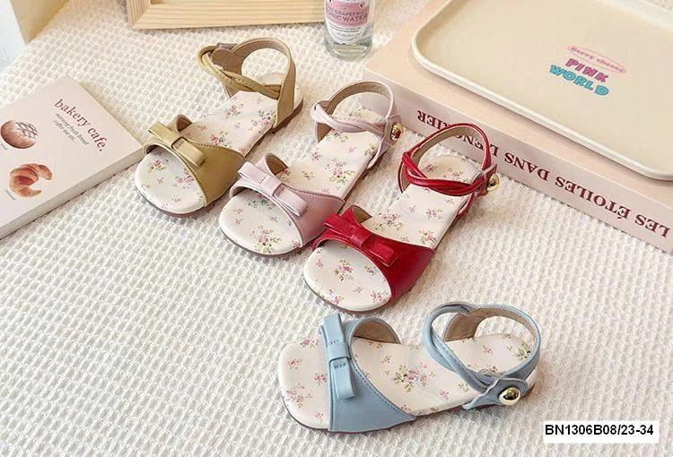 SANDAL ĐẾ HOA CHO BÉ