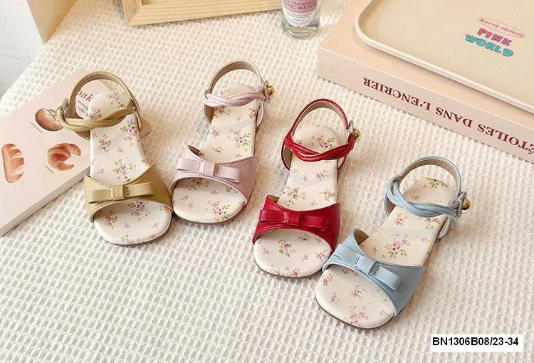 SANDAL ĐẾ HOA CHO BÉ