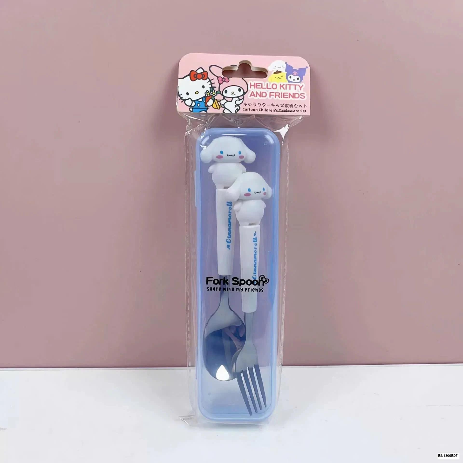 SET ĐŨA THÌA DỄ THƯƠNG KÈM HỘP