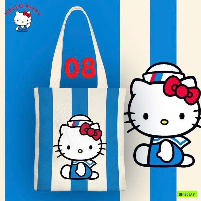 BST TÚI VẢI CANVAS KITTY