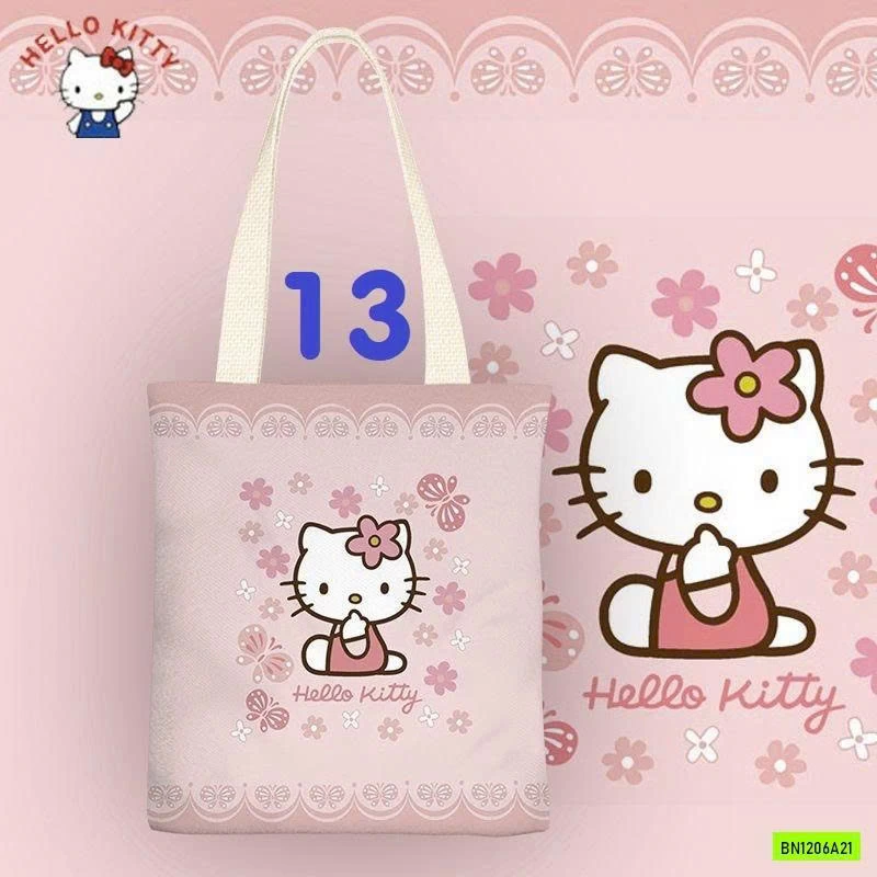 BST TÚI VẢI CANVAS KITTY