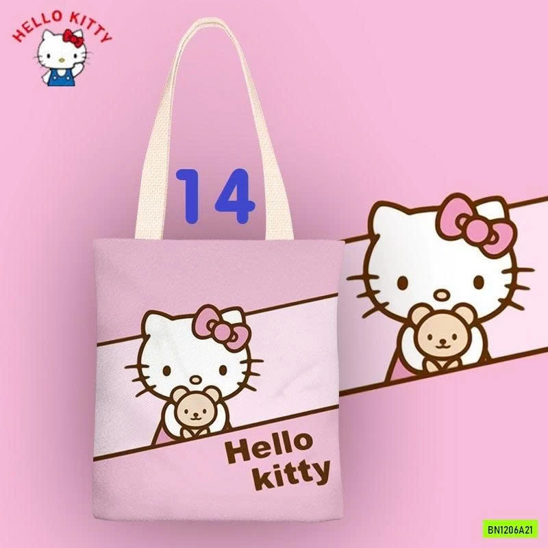 BST TÚI VẢI CANVAS KITTY