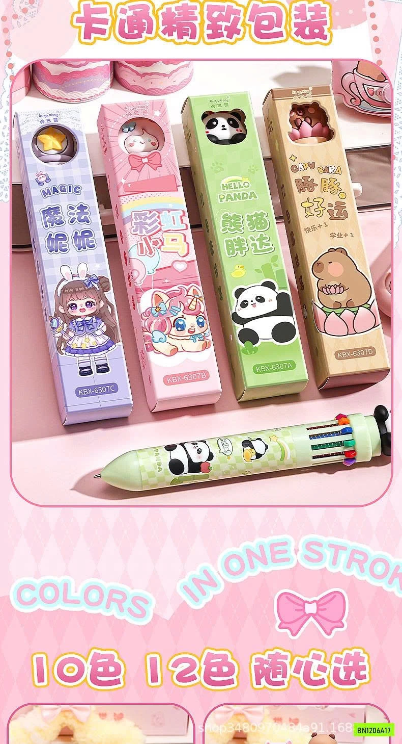 BÚT BI 10/12 MÀU DỄ THƯƠNG