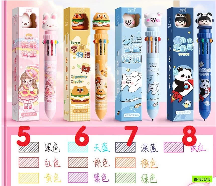 BÚT BI 10/12 MÀU DỄ THƯƠNG