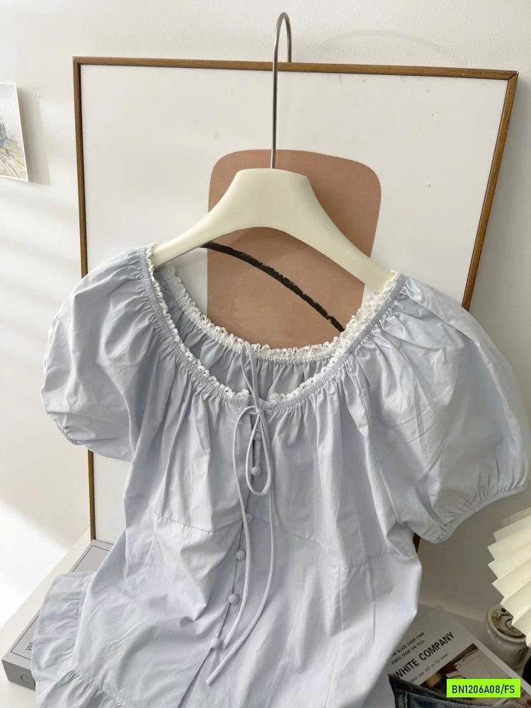 SƠ MI CỔ TRÒN TAY BỒNG