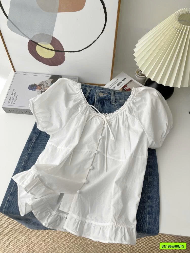 SƠ MI CỔ TRÒN TAY BỒNG