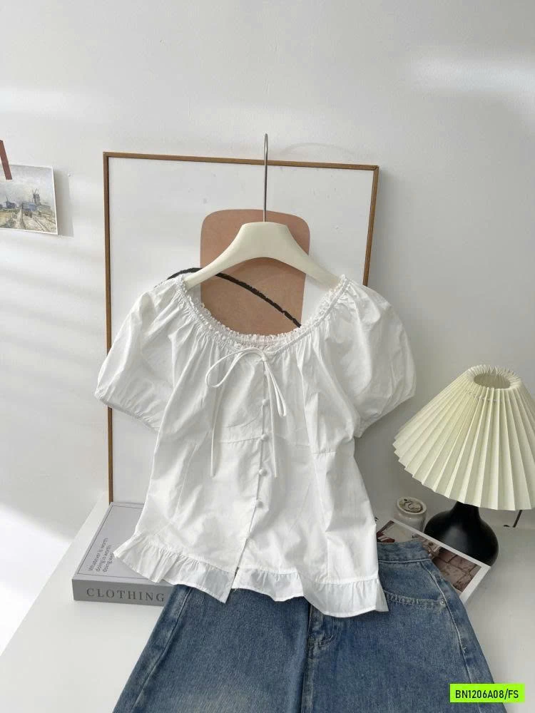 SƠ MI CỔ TRÒN TAY BỒNG