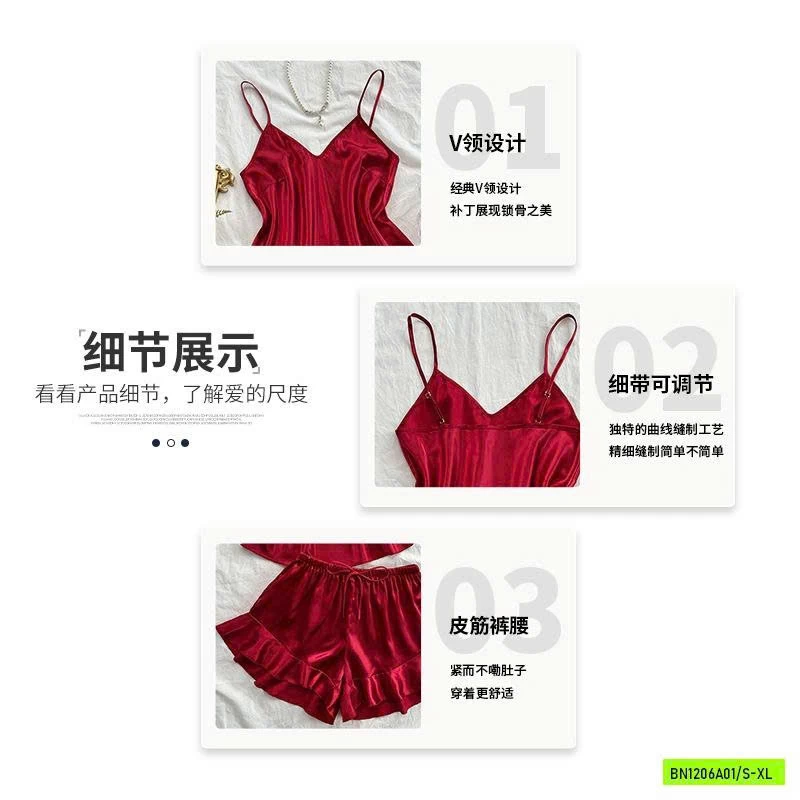 BỘ NGỦ LỤA 2 DÂY