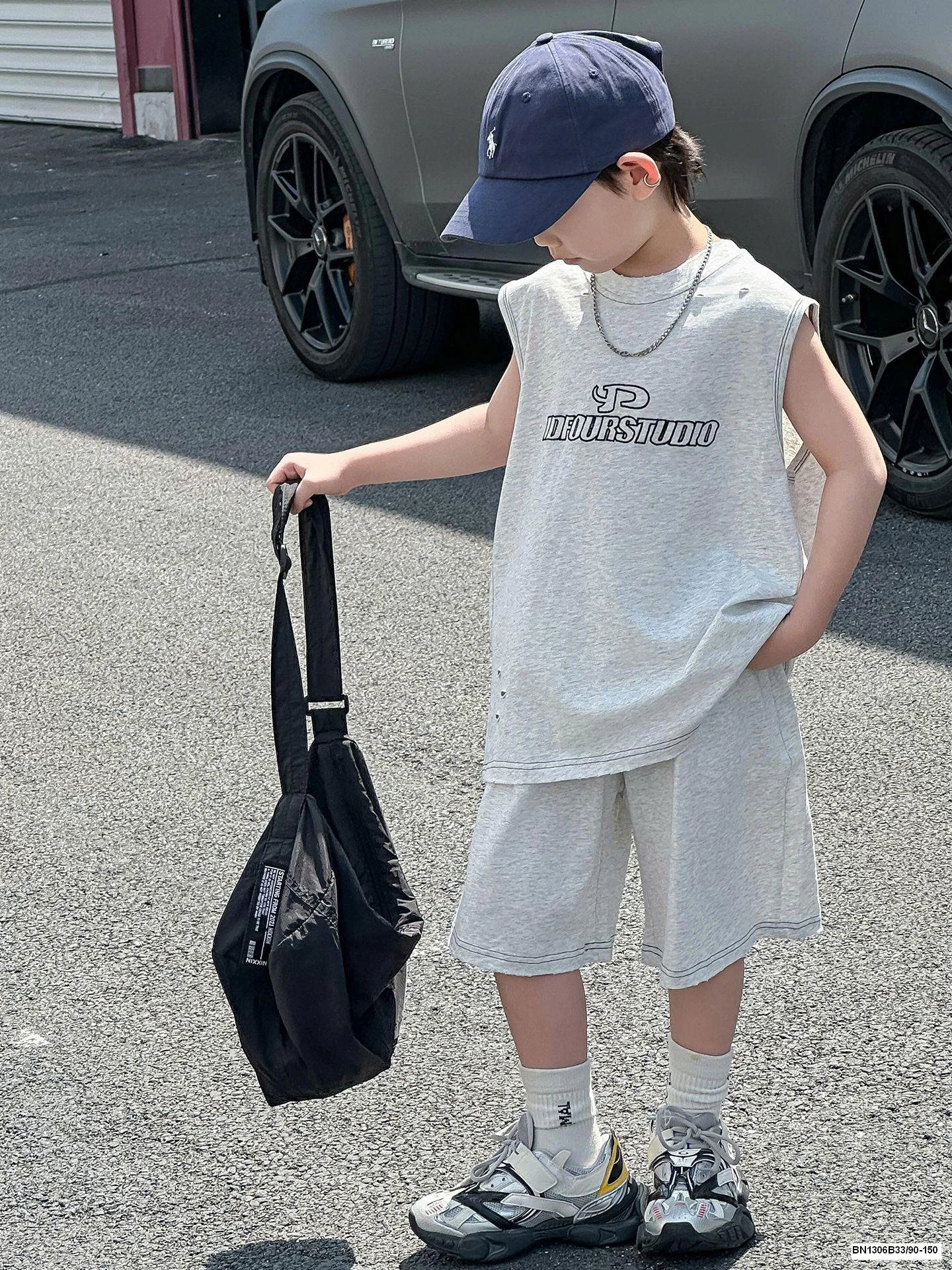 SÉT TANKTOP RÁCH XÁM NHẠT