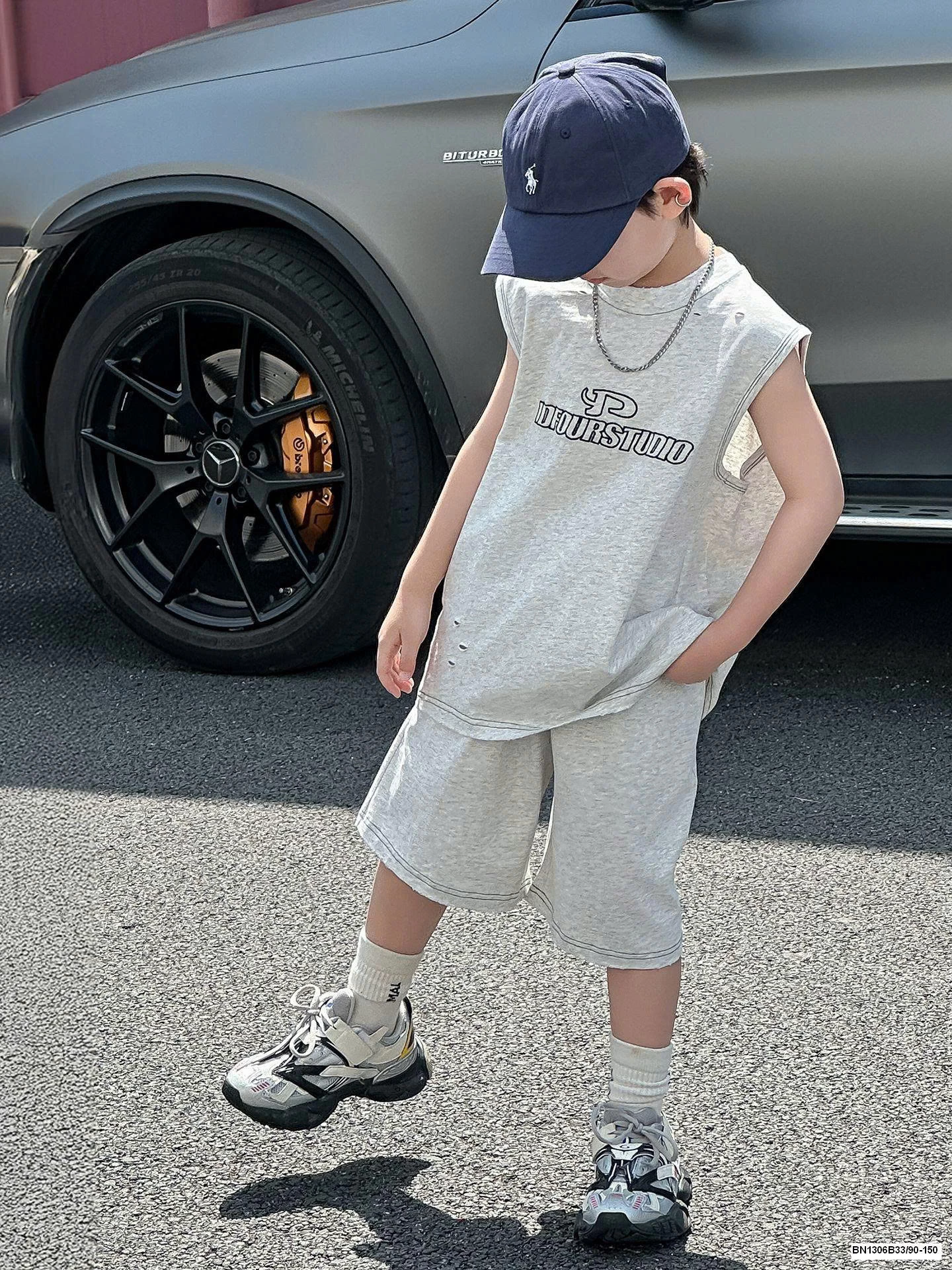 SÉT TANKTOP RÁCH XÁM NHẠT