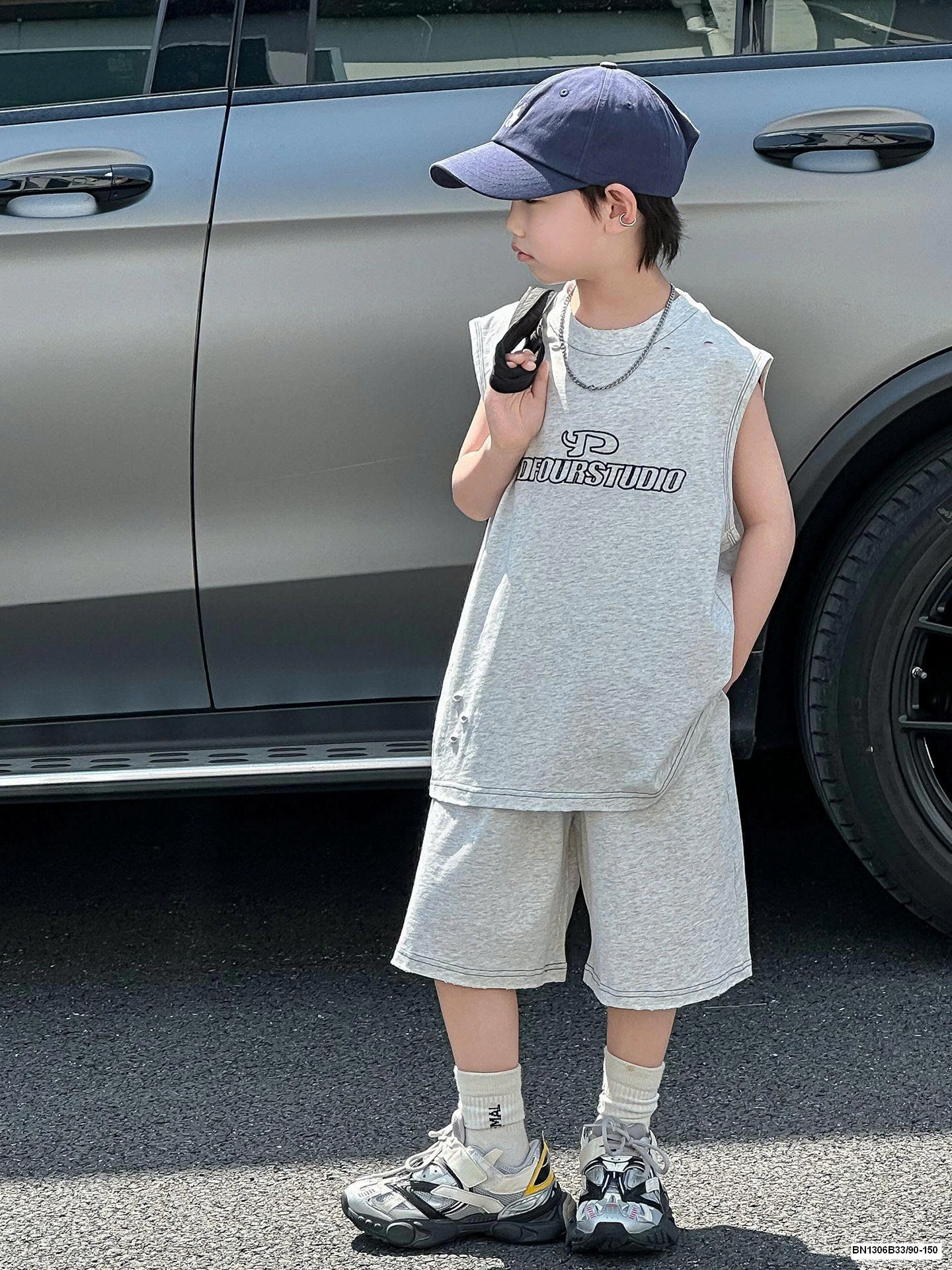 SÉT TANKTOP RÁCH XÁM NHẠT