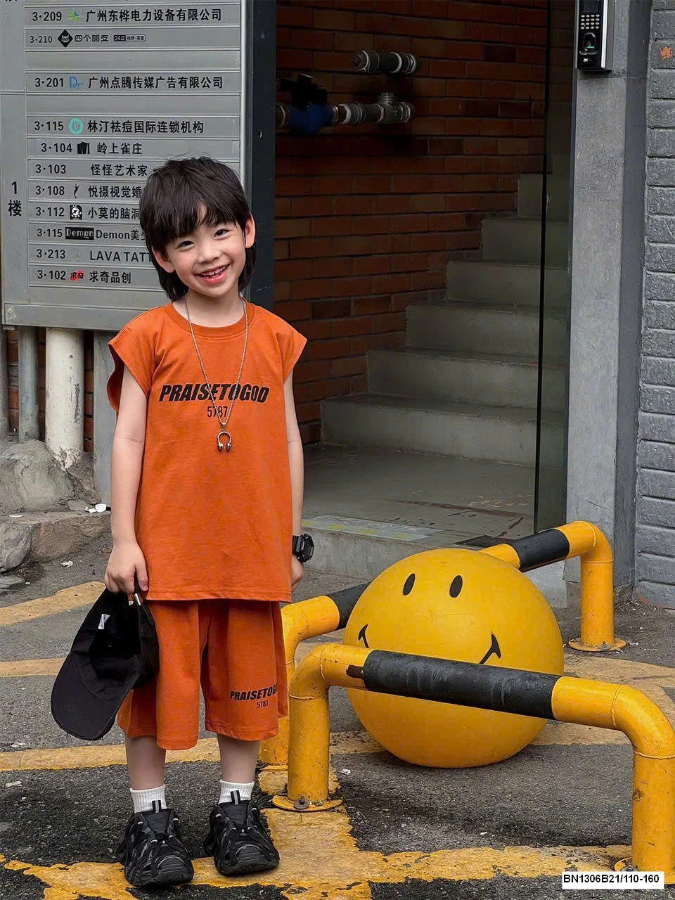 Set áo tank top bé trai