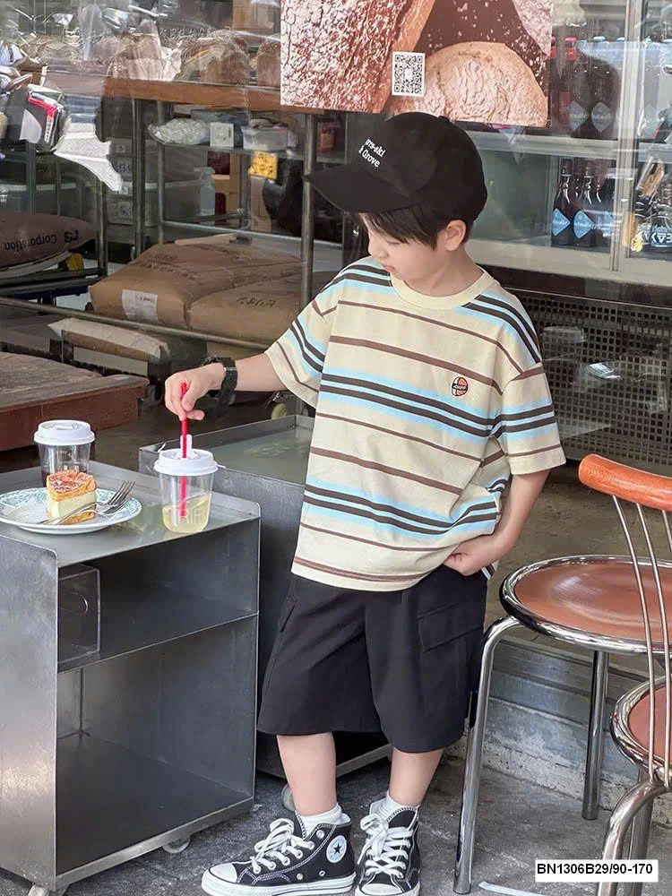 ÁO PHÔNG AMBB BÉ TRAI 25D131