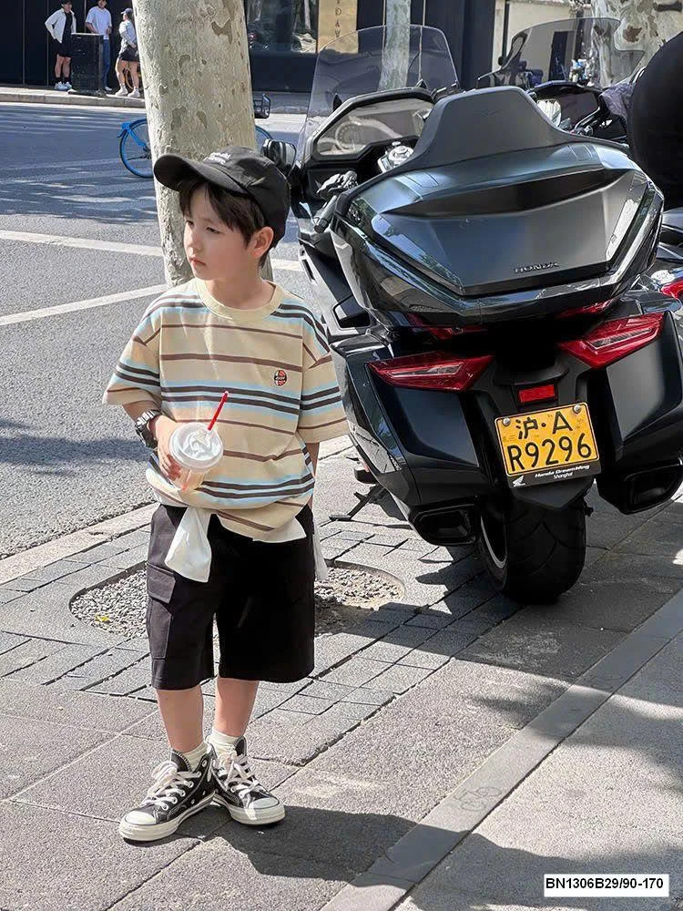 ÁO PHÔNG AMBB BÉ TRAI 25D131