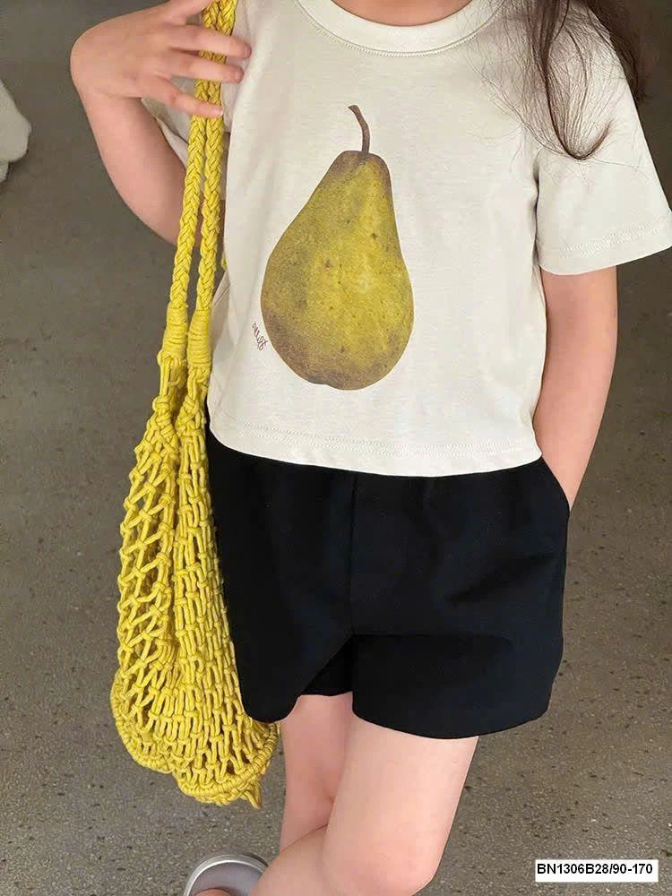 ÁO THUN NGẮN TAY AMBB BÉ GÁI 25D166