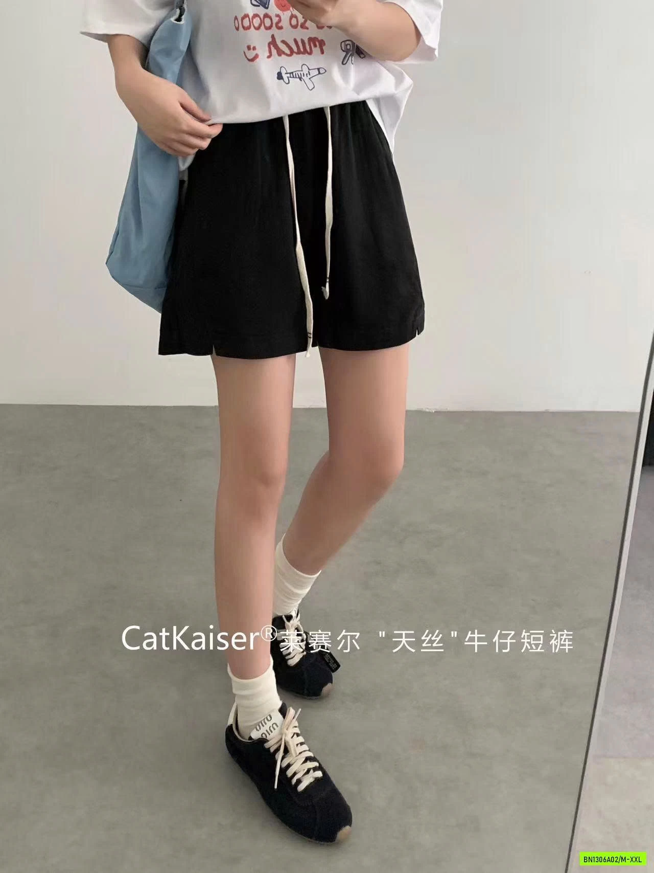 SHORT JEANS CẠP CHUN CatKaiser