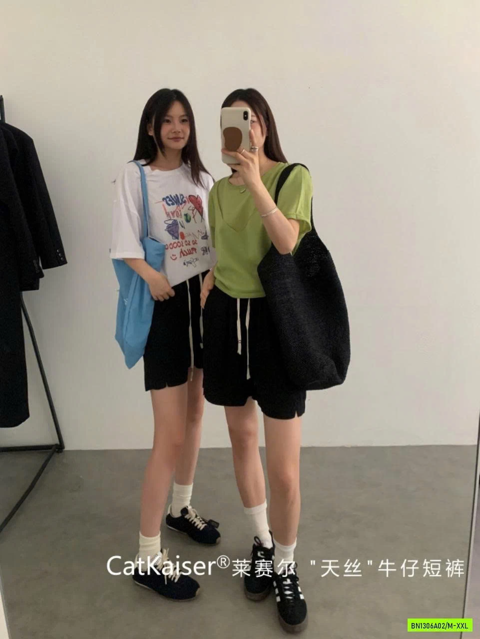 SHORT JEANS CẠP CHUN CatKaiser