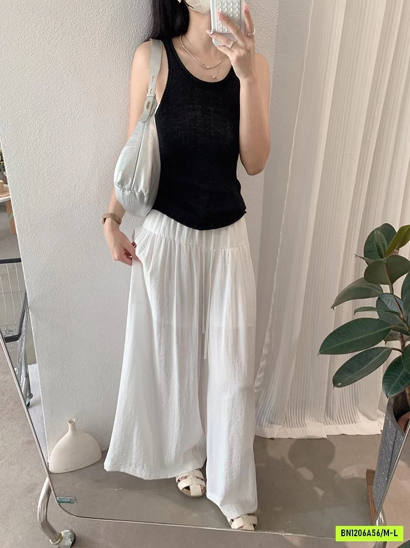 QUẦN SUÔNG ĐŨI LINEN