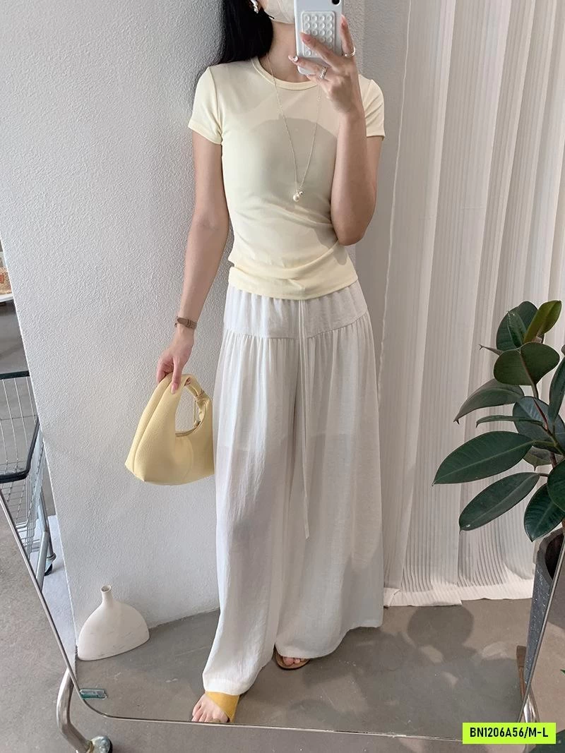 QUẦN SUÔNG ĐŨI LINEN