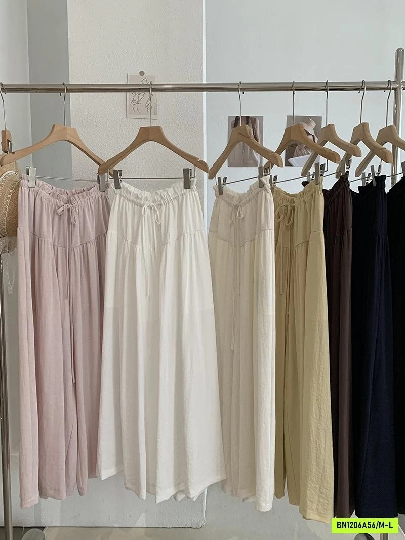 QUẦN SUÔNG ĐŨI LINEN