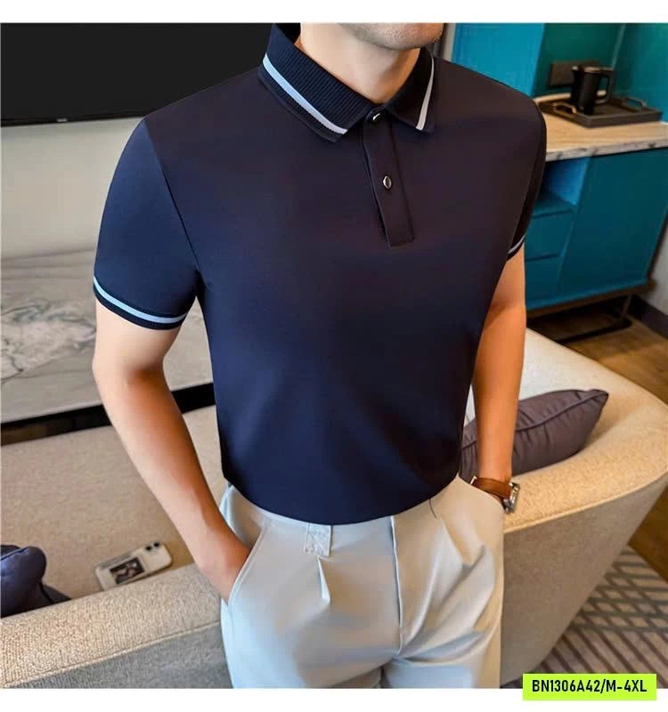 ÁO POLO NAM PHỐI VIỀN CAO CẤP