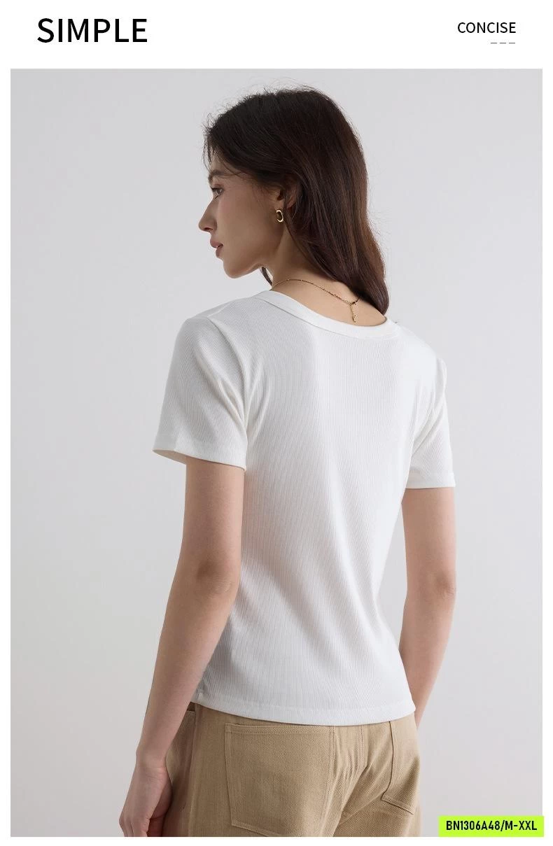 ÁO THUN BOZIP CỔ VUÔNG