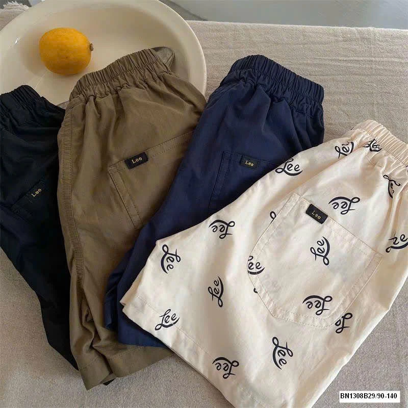 QUẦN SHORT CHỮ CHO BÉ TRAI
