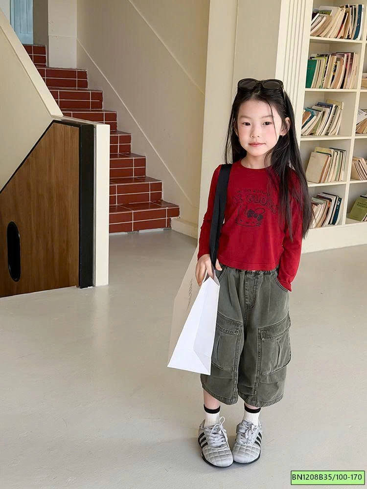 ÁO THUN DÀI TAY KITTY AMBB 26A073