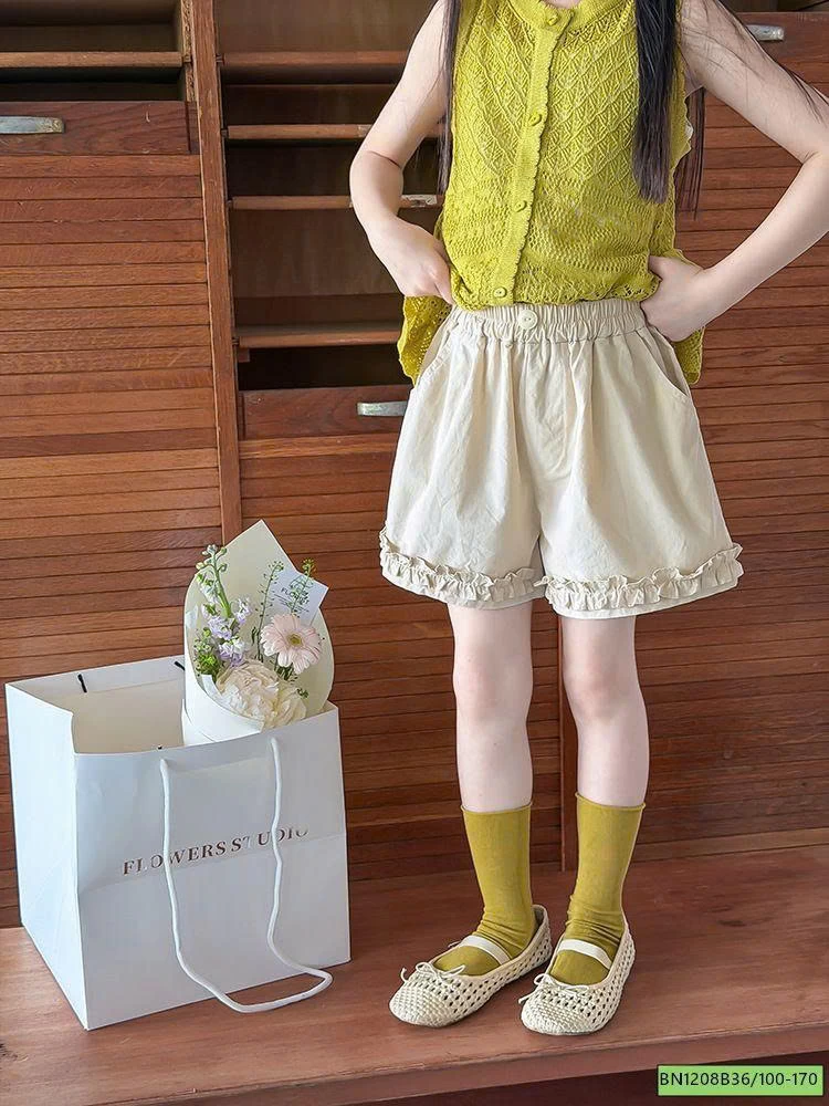 QUẦN SHORT VIỀN BÈO AMBB 26B066
