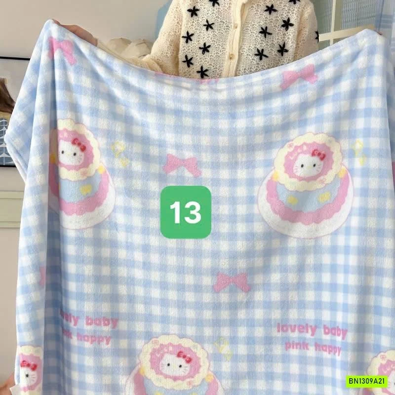 CHĂN BĂNG LÔNG IN HÌNH DỄ THƯƠNG