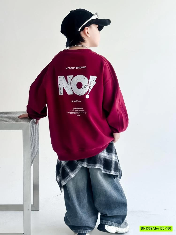 ÁO NỈ IN CHỮ LƯNG SZ ĐẠI