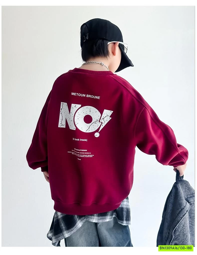 ÁO NỈ IN CHỮ LƯNG SZ ĐẠI