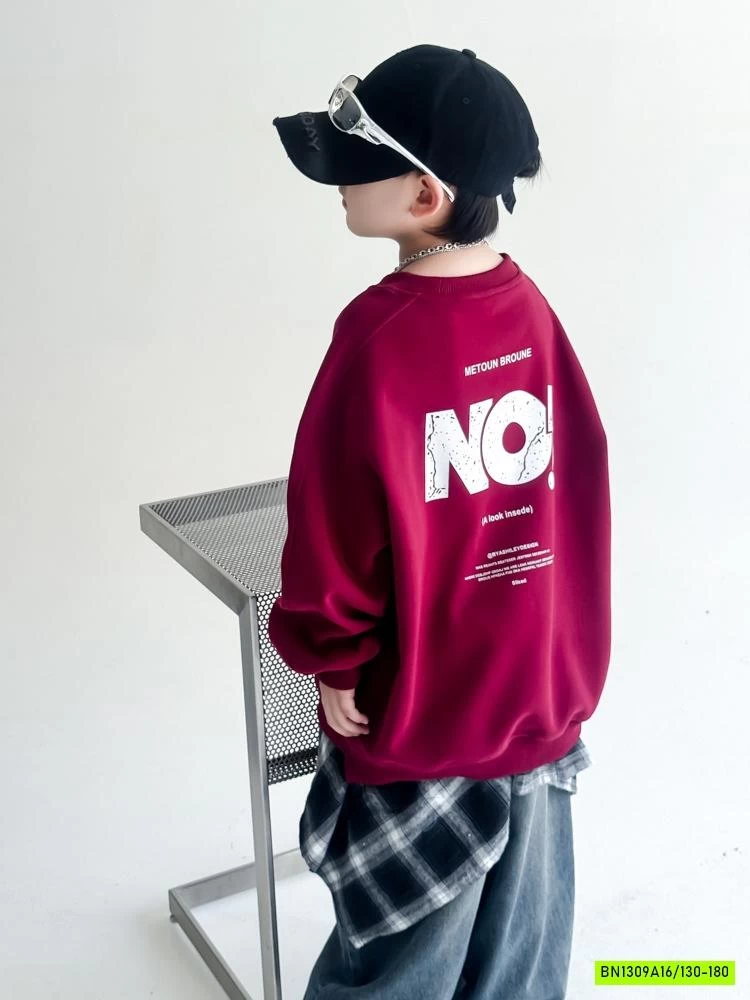 ÁO NỈ IN CHỮ LƯNG SZ ĐẠI