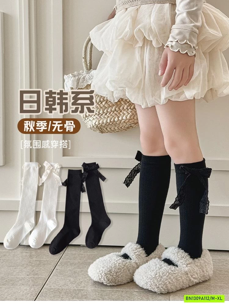 TẤT NGANG GỐI GẮN NƠ NỮ SINH