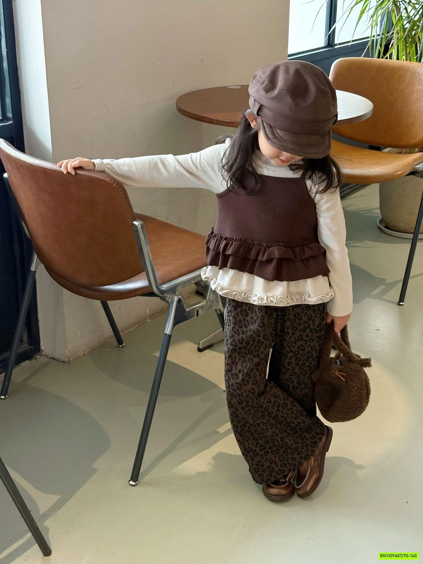 ÁO BÈO NÂU GIẢ 2 LỚP MIX QUẦN SUÔNG