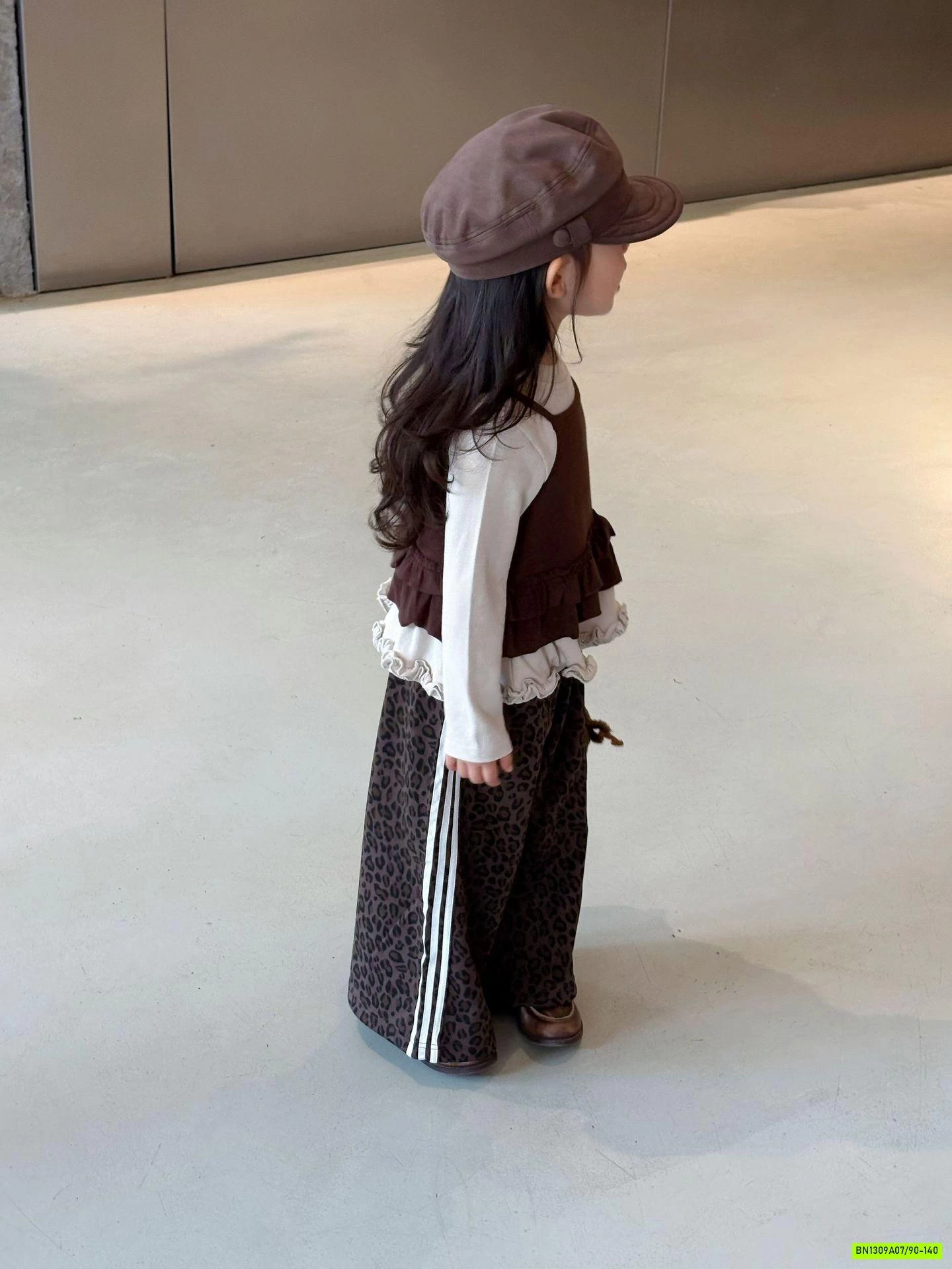 ÁO BÈO NÂU GIẢ 2 LỚP MIX QUẦN SUÔNG