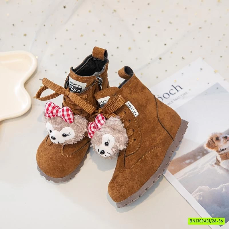 BOOT DA LỘN GẮN GẤU