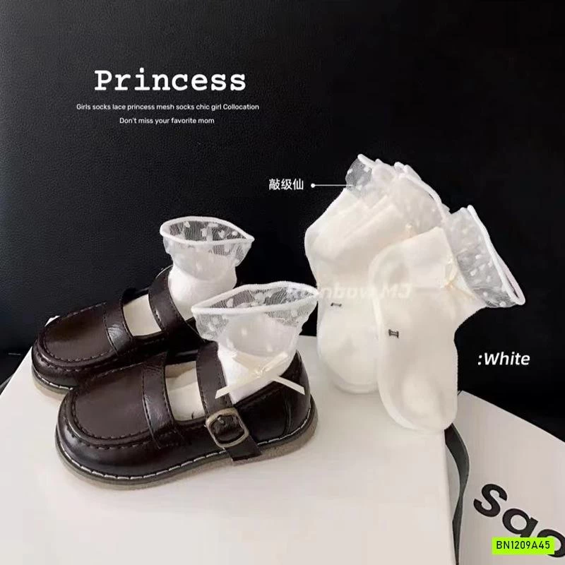 SÉT 5Đ TẤT PHỐI REN TIỂU THƯ