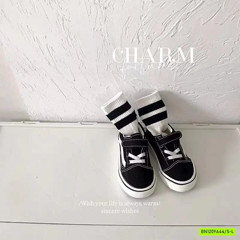 SÉT 3Đ TẤT KẺ 2 VẠCH