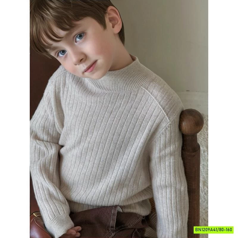 ÁO LEN CỔ 5P BASIC