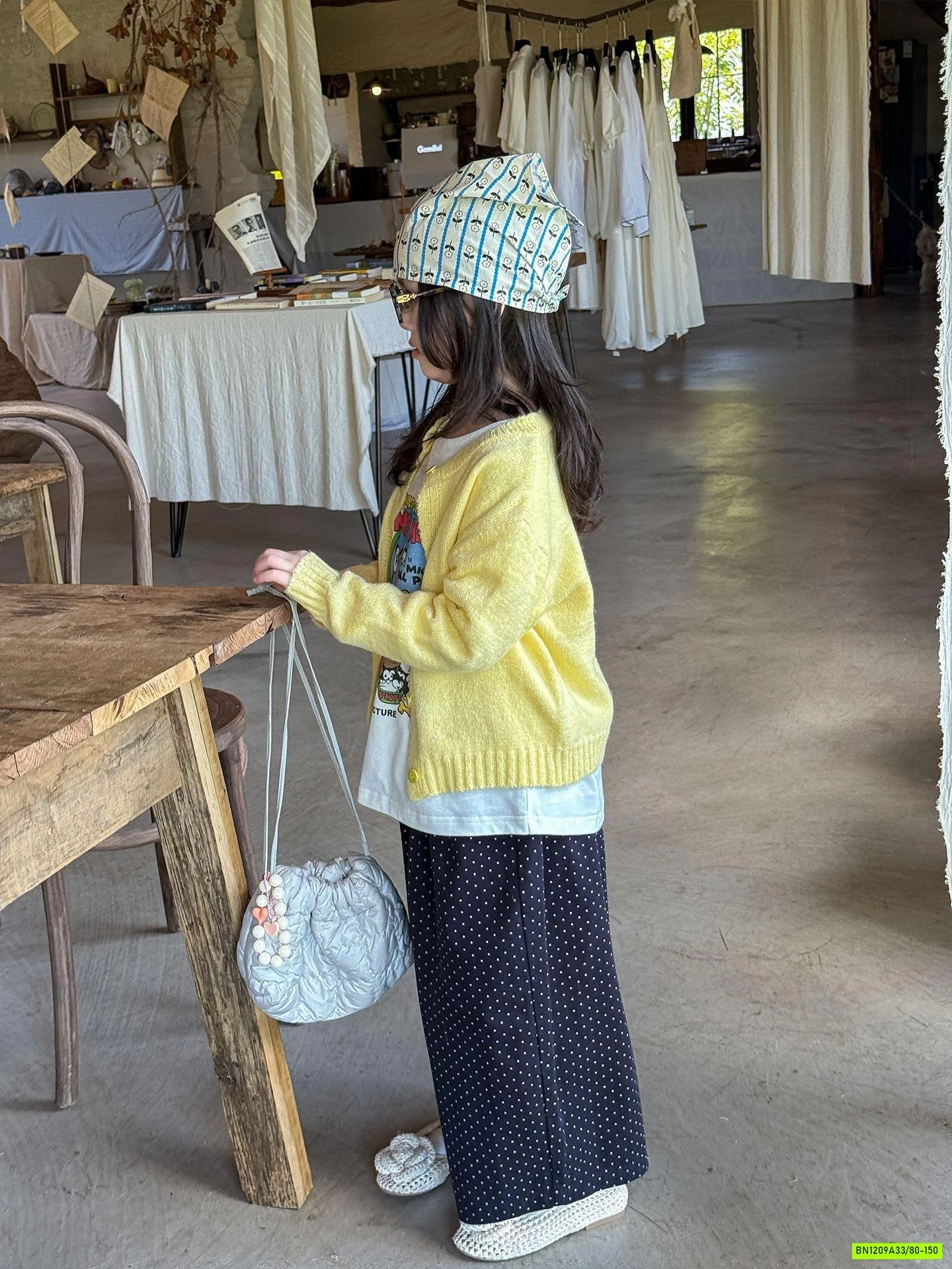 CARDIGAN LEN TRƠN MÀU